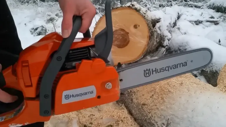 Husqvarna 445 Chainsaw Safety and Additional Features