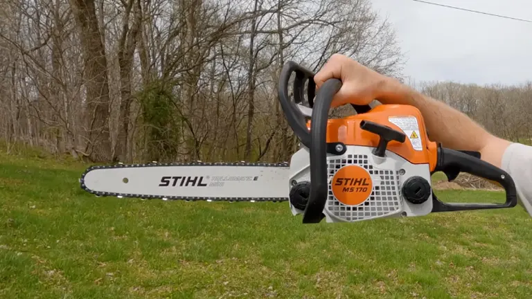 STIHL MS 170 Chainsaw Build and Performance