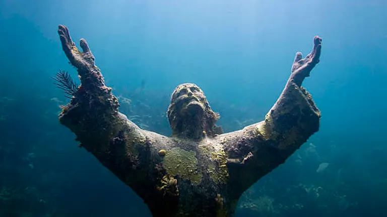 Christ of the Abyss Statue