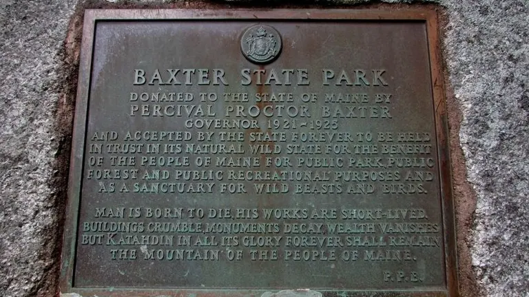History of Baxter State Park