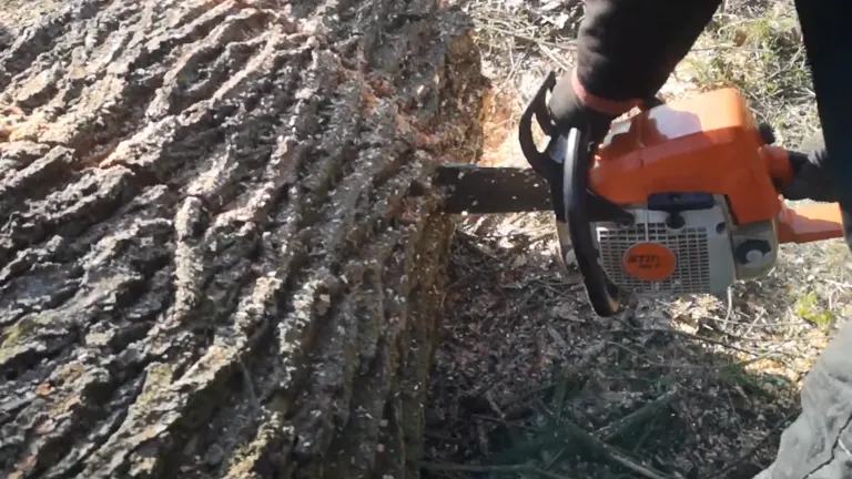 STIHL MS 310 Chainsaw User Comfort and Vibration Control