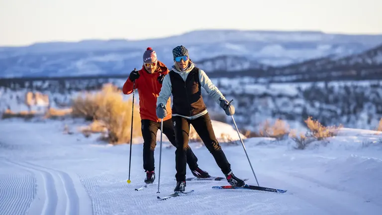 Winter Activities: Cross-Country Skiing and Snowmobiling