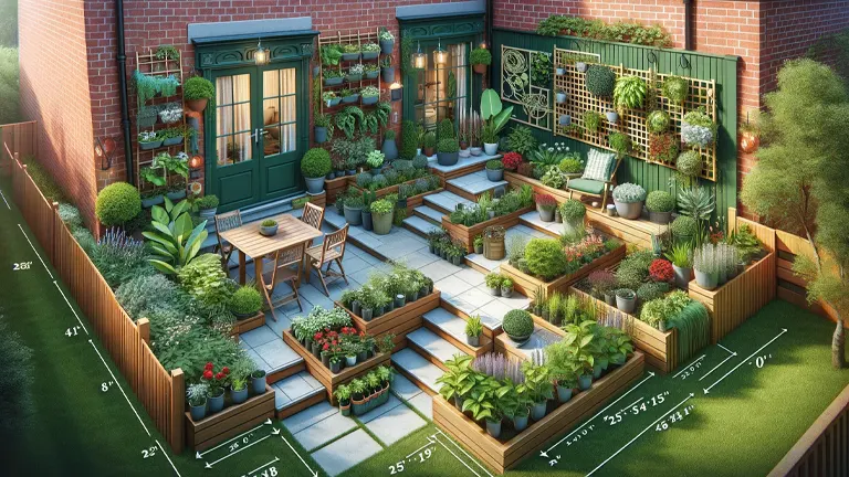 Small Space and Urban Backyard Garden Plans