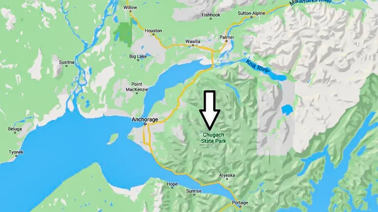 Unique Location of Chugach State Park