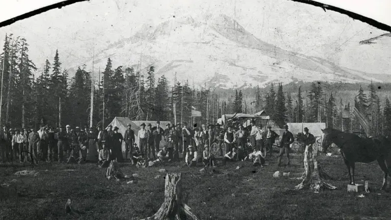 History of Mount Hood National Forest