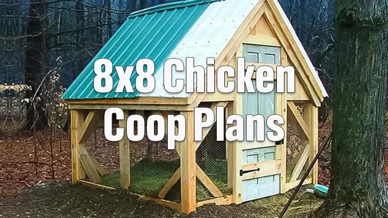 8x8 Chicken Coop Plans