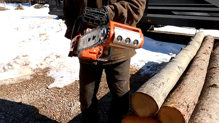 Build and Design Chainsaw Log Peeler