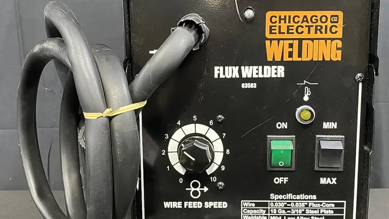 Chicago Electric Flux 125 Welder, model number 6358