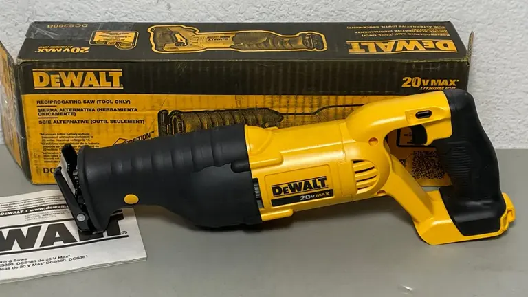 DEWALT 20V MAX Reciprocating Saw