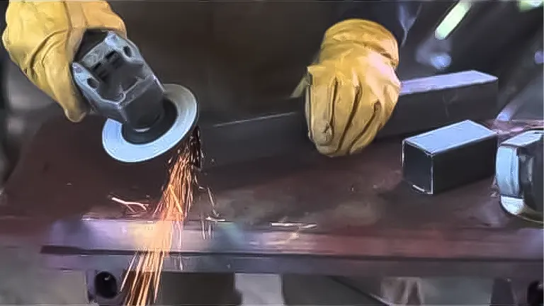 Step 8: Refining Your Weld with Grinding