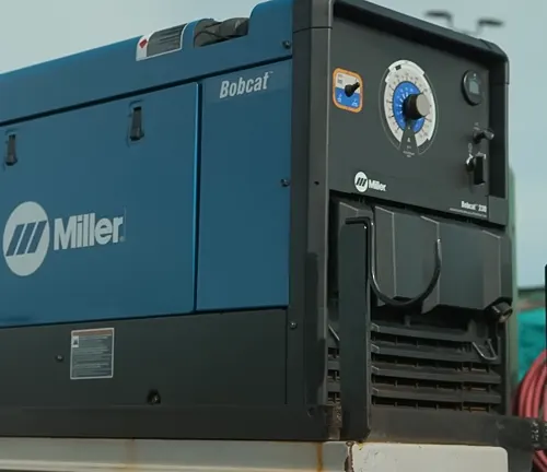 Miller Bobcat 230 welder with a sturdy and visually appealing design