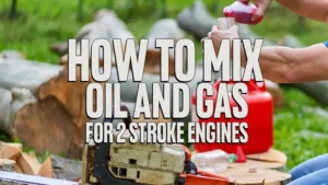 How to Mix Oil & Gas for 2 Stroke Engines