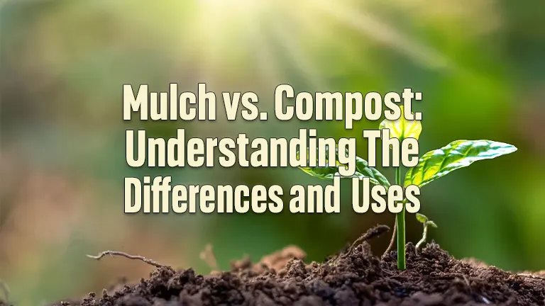 Mulch vs. Compost: Understanding the Differences and Uses