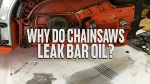 Why Do Chainsaws Leak Bar Oil?