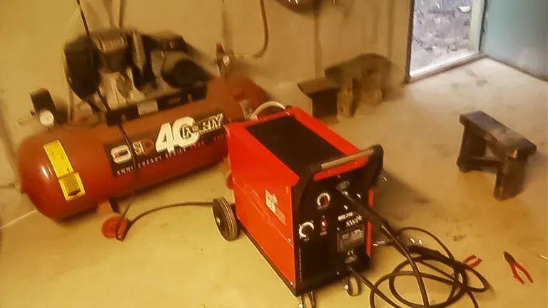 User-Friendly Interface  Redline 210 MIG Turbo Welder