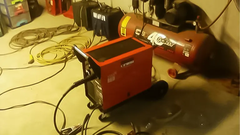 Portability and Design Redline 210 MIG Turbo Welder