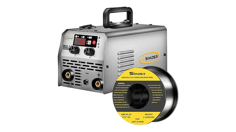 SSIMDER 140A Flux Core MIG Welder Review