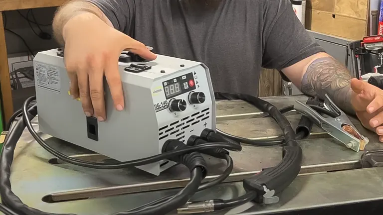 SSIMDER 140A Flux Core MIG Welder Review - Forestry Reviews