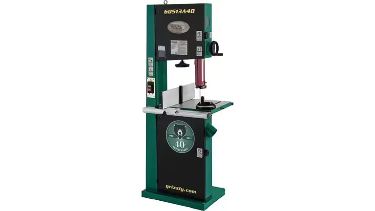 Grizzly G0513A40 17" 2 HP Bandsaw - 40th Anniversary Edition Review