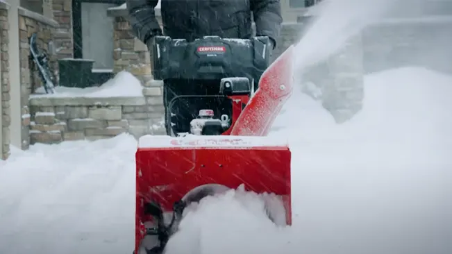 Craftsman Select 24 Snow Blower two stage operation
