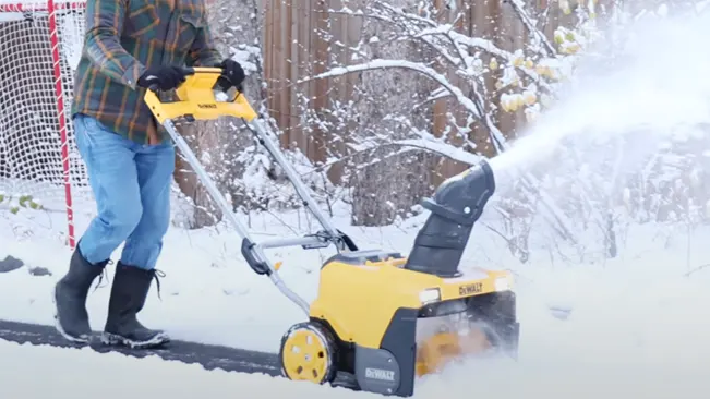 DeWALT 60V Snow Blower Review Forestry Reviews