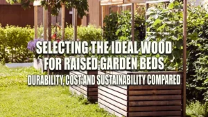 Selecting the Ideal Wood for Raised Garden Beds: Durability, Cost, and Sustainability Compared