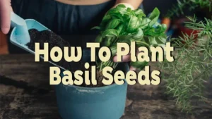 how to plant basil seeds