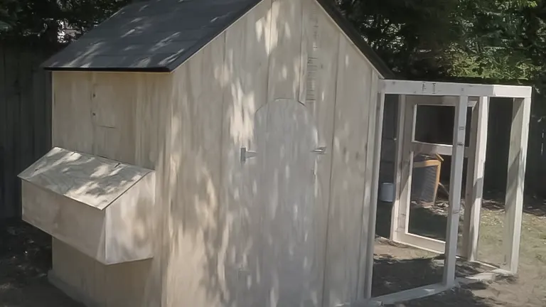 Country Cottage Style Chicken Coop