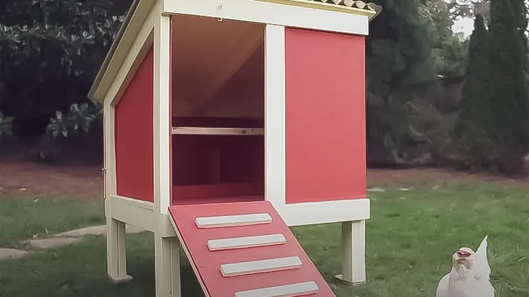 A Compact Self-Made Chicken Coop