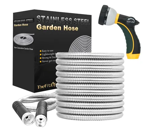 TheFitLife Flexible and Expandable Garden Hose