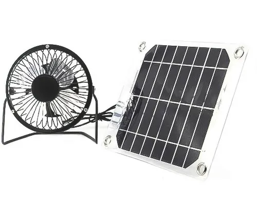 Seddex Solar-Powered Table Fan