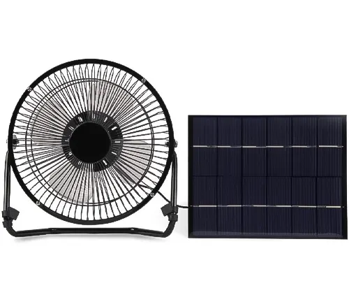 Strnek Solar Panel-Powered Mini Fan