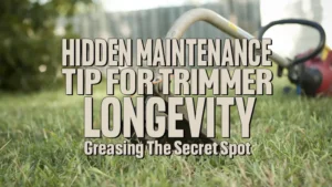 Hidden Maintenance Tip for Trimmer Longevity: Greasing the Secret Spot