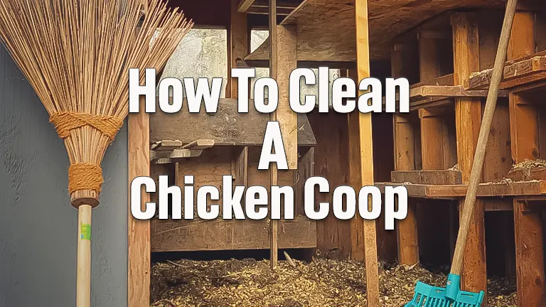 How To Clean A Chicken Coop: Effective &amp; Easy Maintenance Tips