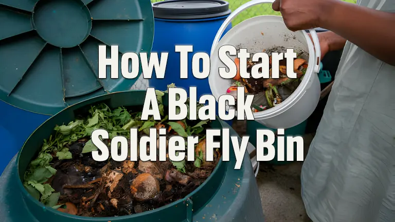 How to Start A Black Soldier Fly Bin: A Step-by-Step Setup Guide