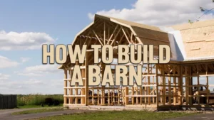 How to Build a Barn: A Step-by-Step Guide for Beginners