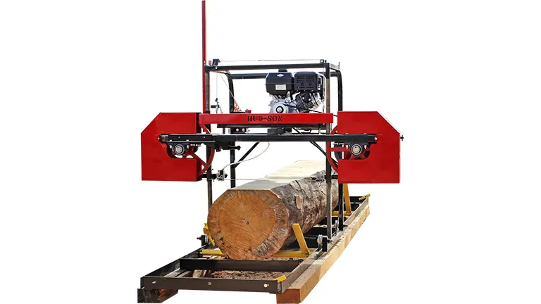 Hud-Son HFE-30 Homesteader Portable Sawmill on a white background