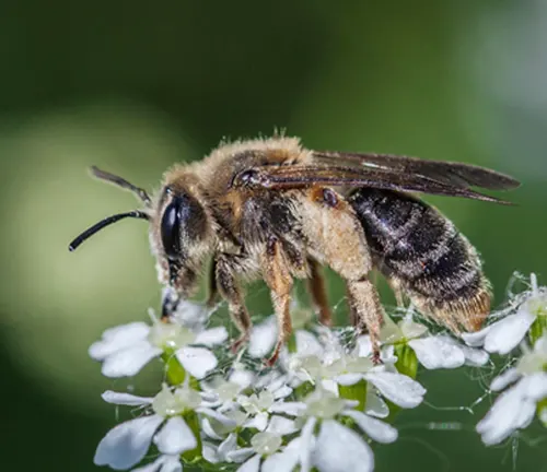 How Do Bees Pollinate? An Exploration of Ecological Dynamics Solitary Bee