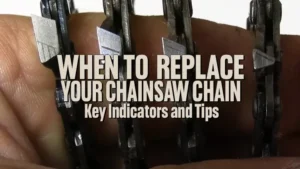 When to Replace Your Chainsaw Chain: Key Indicators and Tips