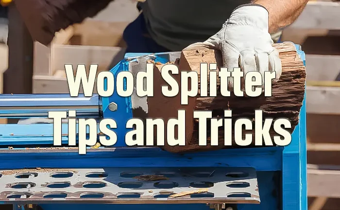 Wood Splitter Tips and Tricks