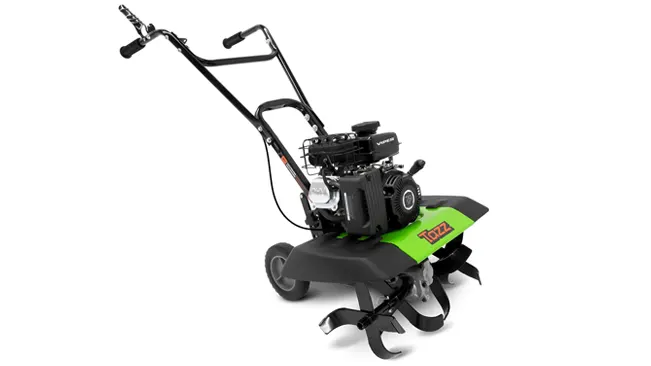 Tazz Green and black lawn mower