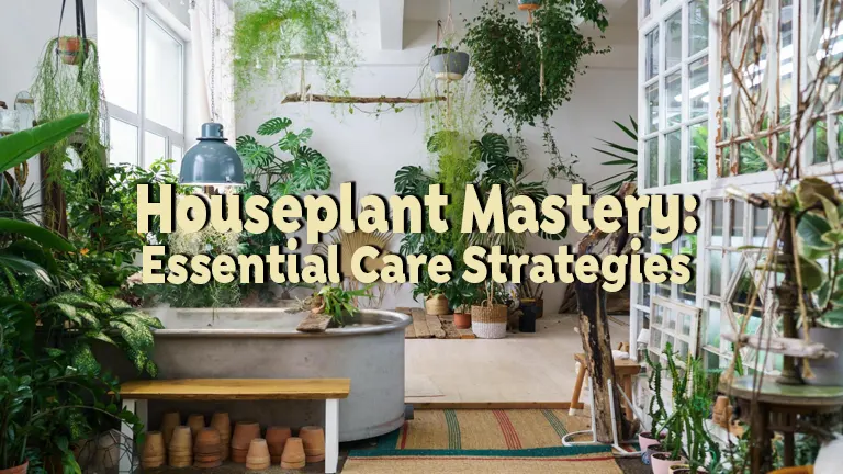 Houseplant Mastery: Essential Care Strategies