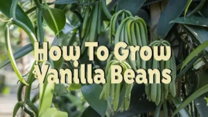 how to grow vanilla beans