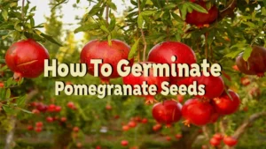 how to germinate pomegranate seeds