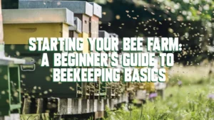 Starting Your Bee Farm A Beginner's Guide to Beekeeping Basics