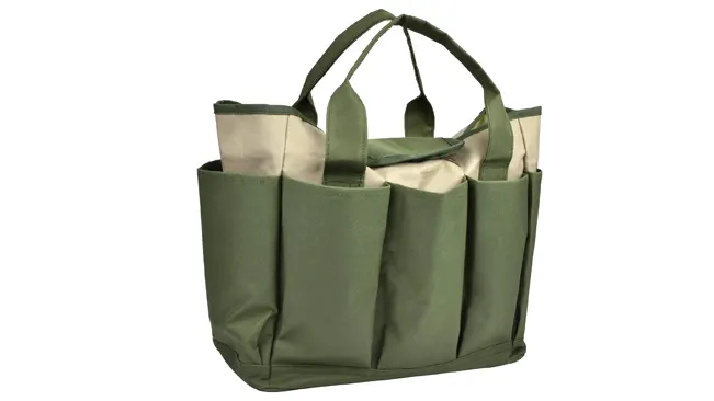 Durable Double Gauge Cotton Garden Tool Bag Tote