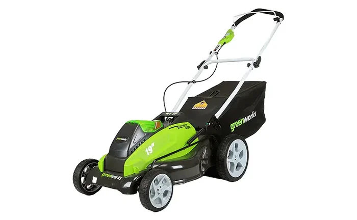 Greenworks 19 mower hot sale