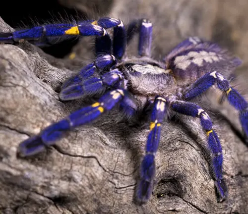 Gooty Sapphire Ornamental Tarantula
(Poecilotheria metallica)