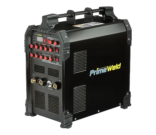 PrimeWeld TIG welder machine displayed