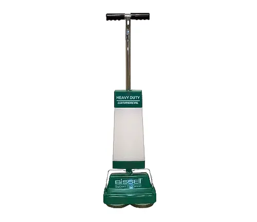 A Bissell Heavy Duty commercial-grade floor cleaner machine on a white background